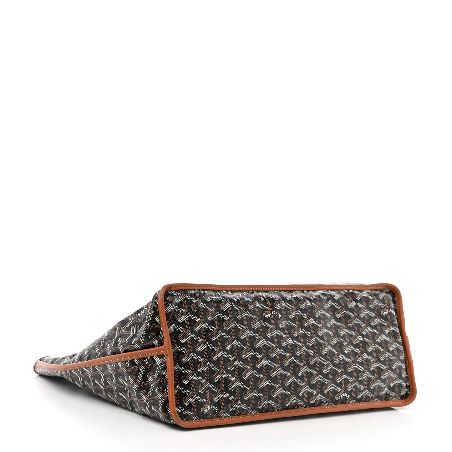 Goyardine Reversible Anjou PM Black Gold