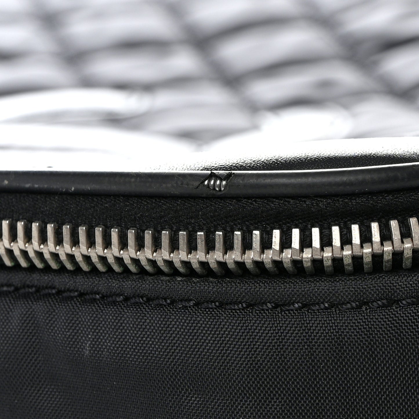 Toile Calfskin Quilted Paris New York Trolley Black