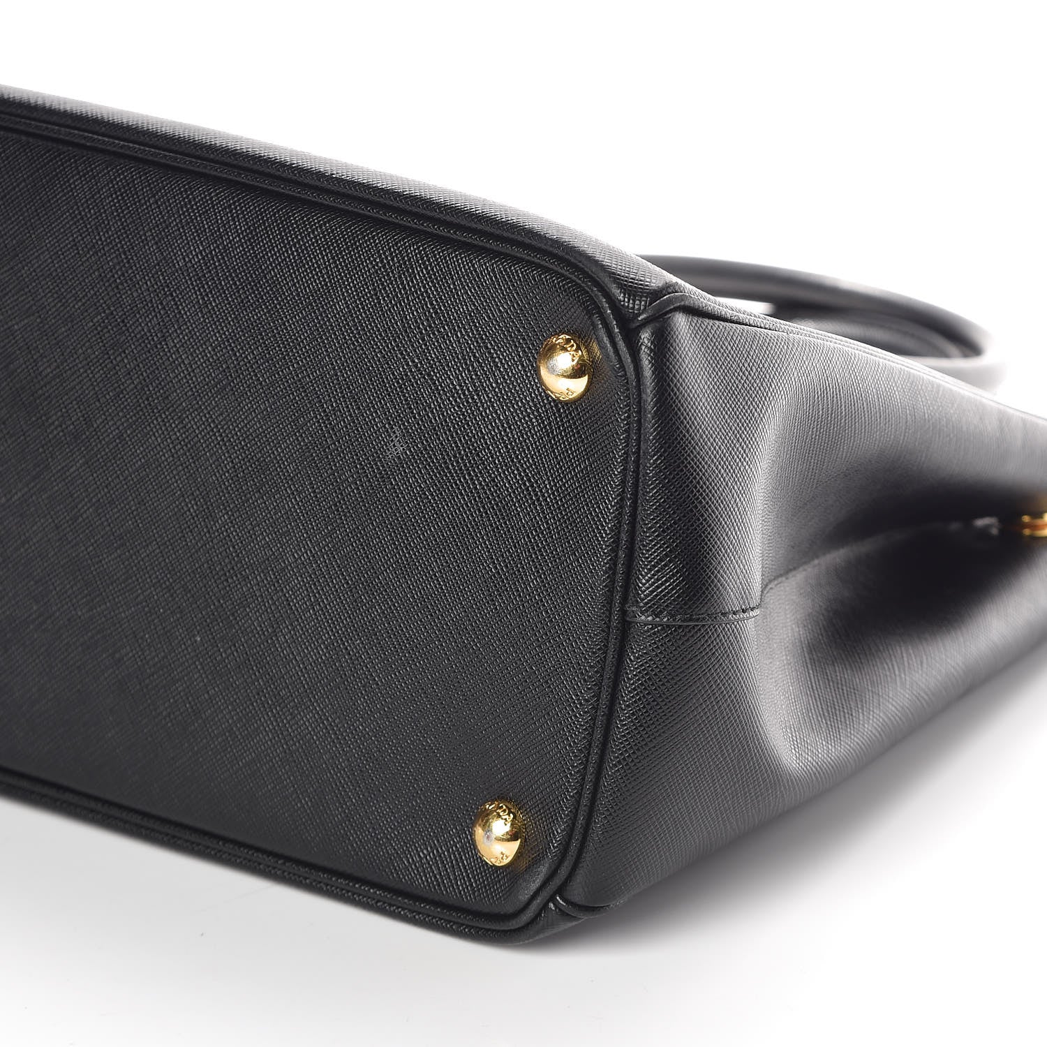 Prada Saffiano Medium Galleria Double Zip Tote Black 8 of 9