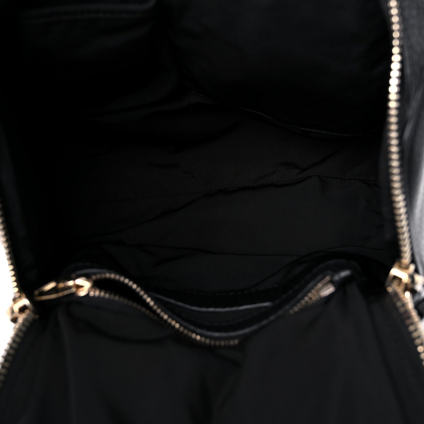 Pebbled Lambskin Mini Rockie Black Pale Gold Hardware