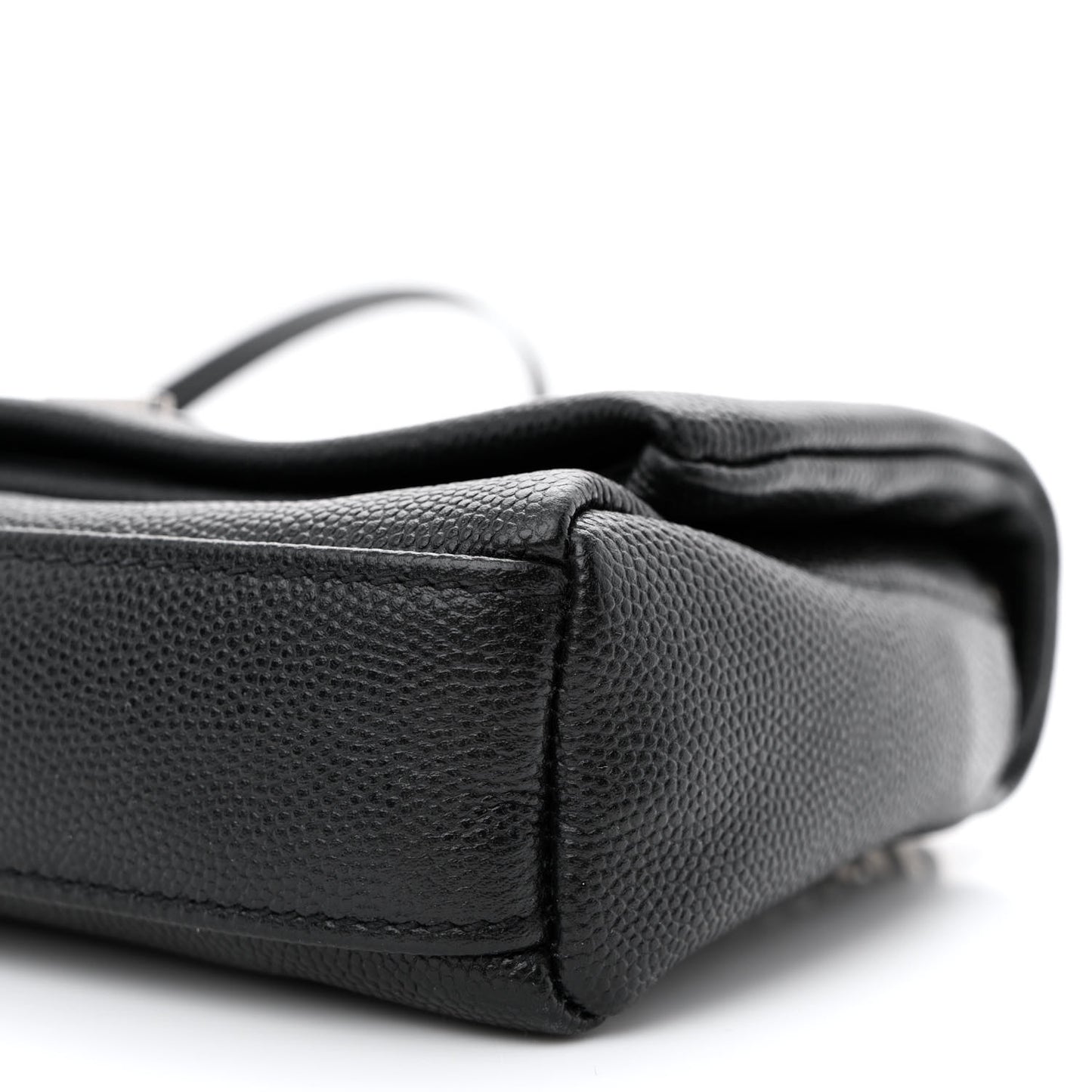 Grain De Poudre Monogram Toy West Hollywood Fold-Over Bag Black