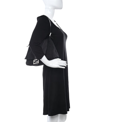 Fendi Zucca Mama Baguette Black 2 of 11