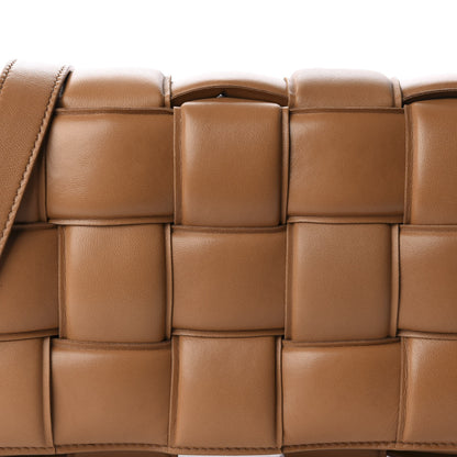 Bottega Veneta Nappa Maxi Intreccio Padded Cassette Crossbody Bag Caramel 9 of 9