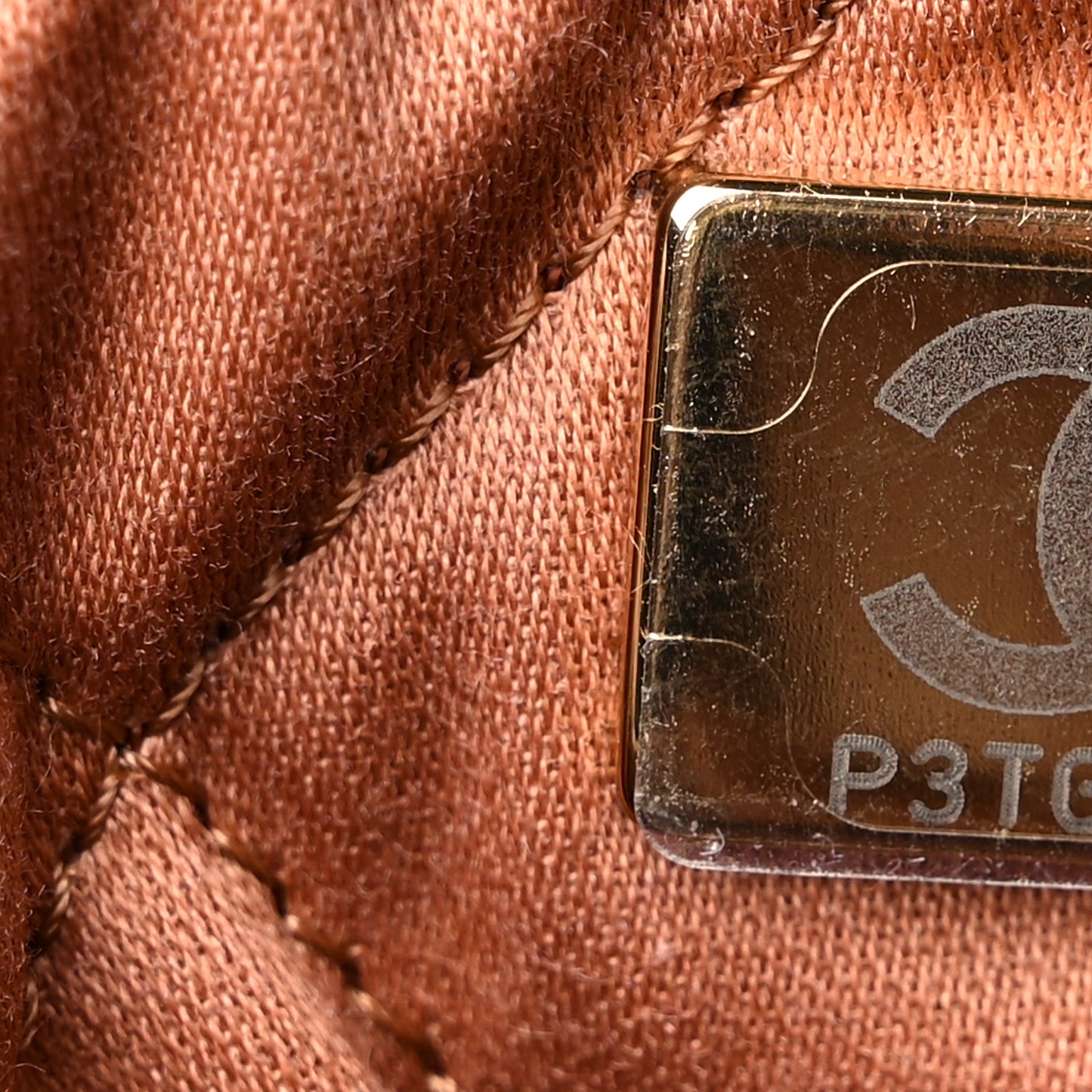 Shiny Calfskin Quilted Chanel 22 Backpack Camel