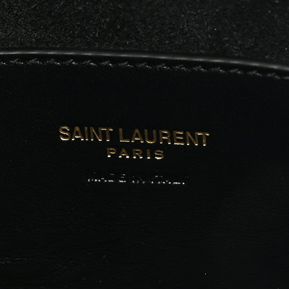 Saint Laurent Smooth Calfskin Le 5 A 7 Mini Hobo Black 6 of 10