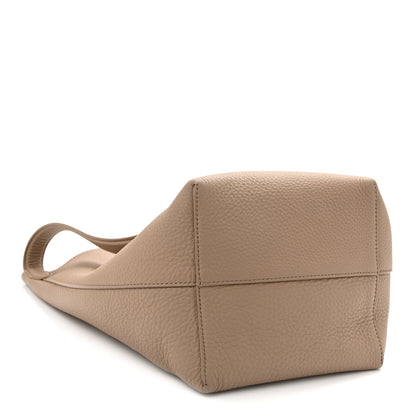 The Row Grained Calfskin Medium N/S Park Tote Dark Taupe 3 of 8