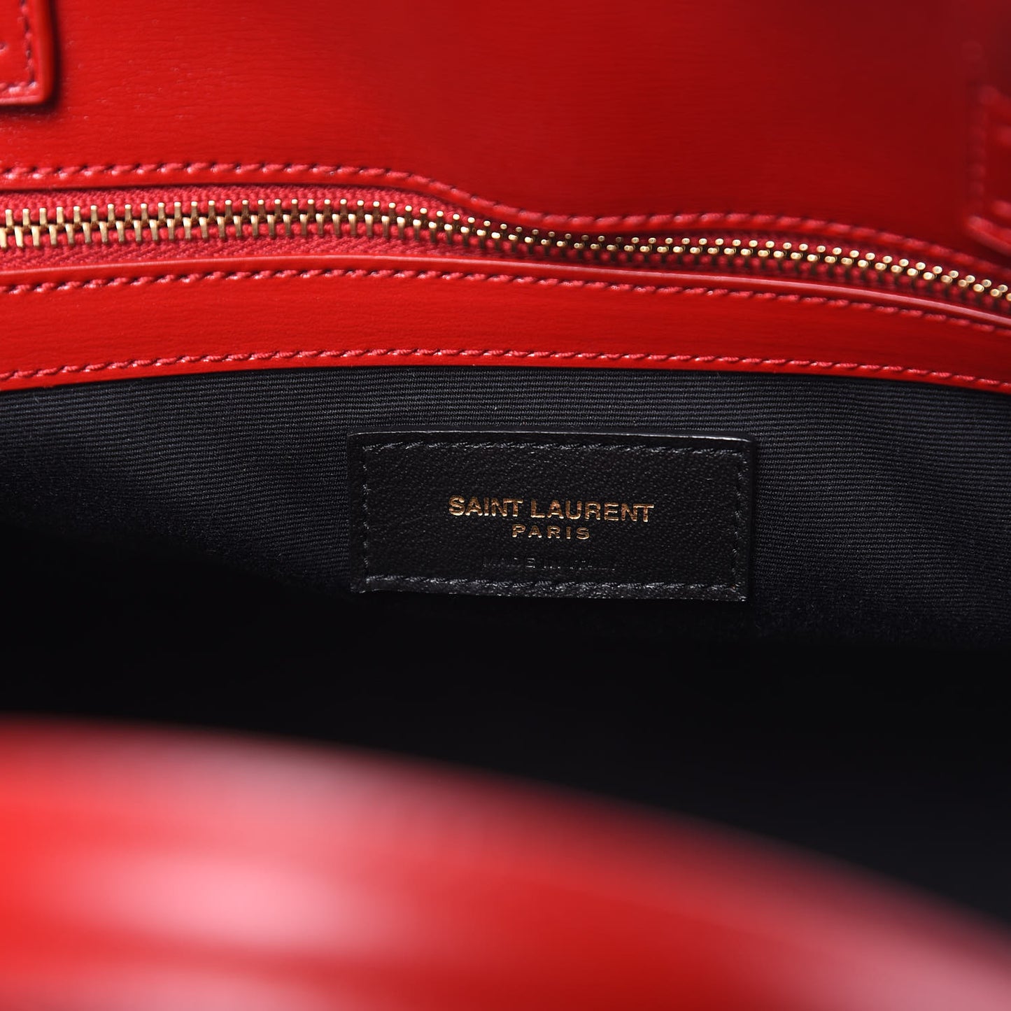 Calfskin Small Manhattan Shopper Tote Red