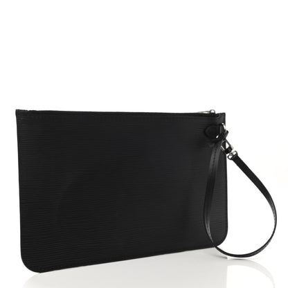 Louis Vuitton Epi Neverfull Pochette MM GM Black 3 of 6