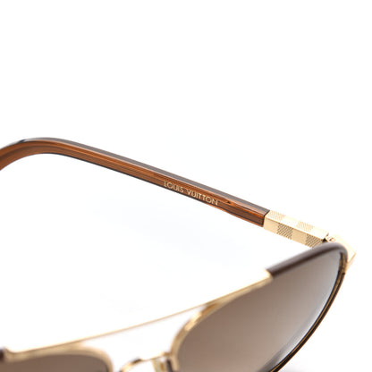 Louis Vuitton Attraction Pilot Sunglasses Z0706U Brown 5 of 8