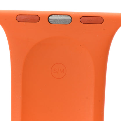 Hermes Silicone 40mm Apple Sports Watch Single Tour Band Orange 4 of 4