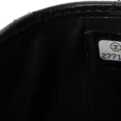 Chanel Lambskin Quilted Card Holder Black 7 of 9