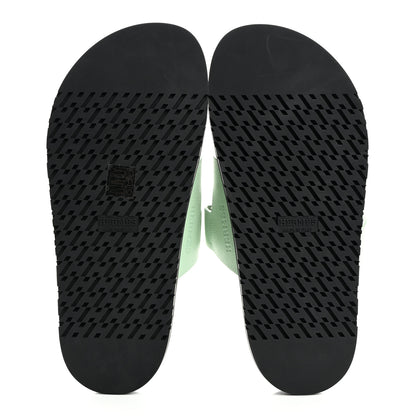 Hermes Epsom Womens Chypre Sandals 37 Vert Jade 5 of 8