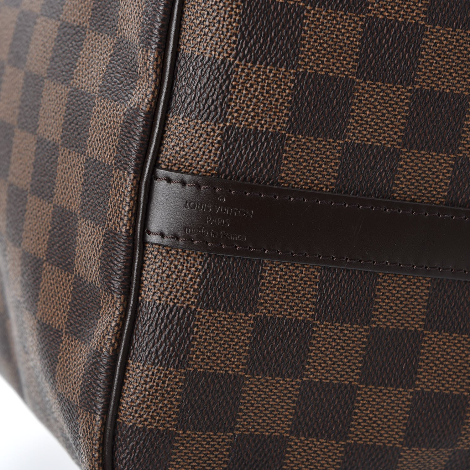 Louis Vuitton Damier Ebene Speedy Bandouliere 30 7 of 9