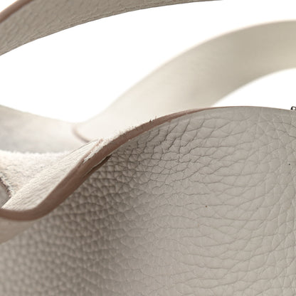 Hermes Taurillon Clemence Picotin Lock 18 PM Gris Perle 11 of 14