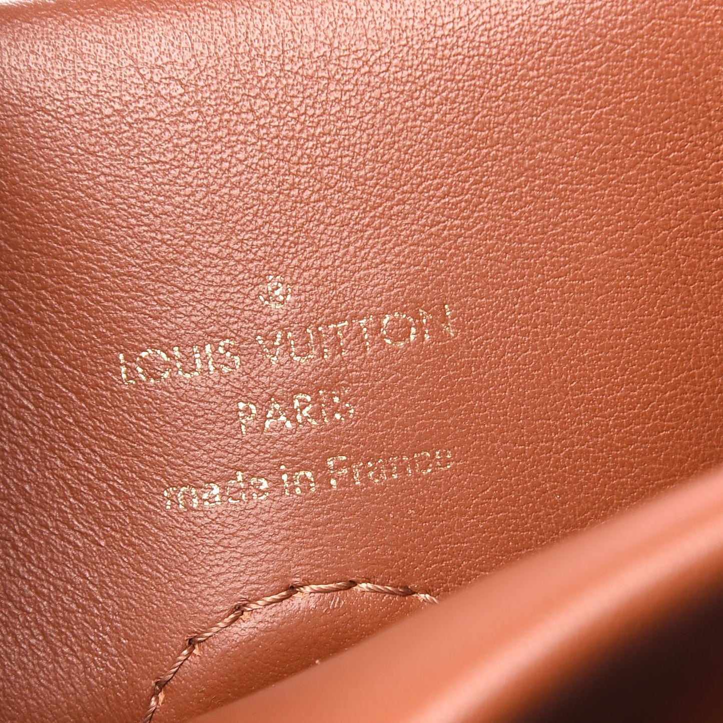 Monogram Tuileries Besace Caramel Rouge