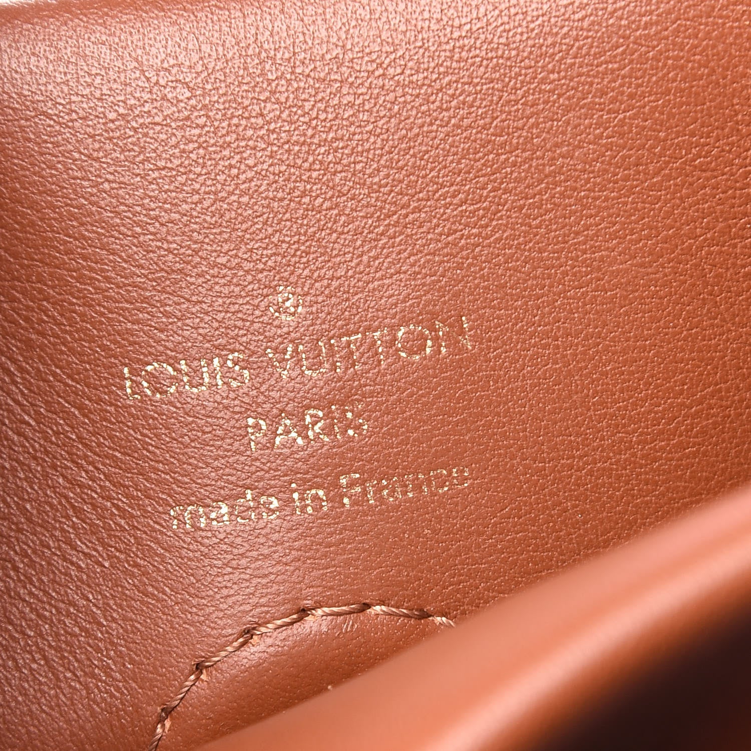 Louis Vuitton Monogram Tuileries Besace Caramel Rouge 9 of 11