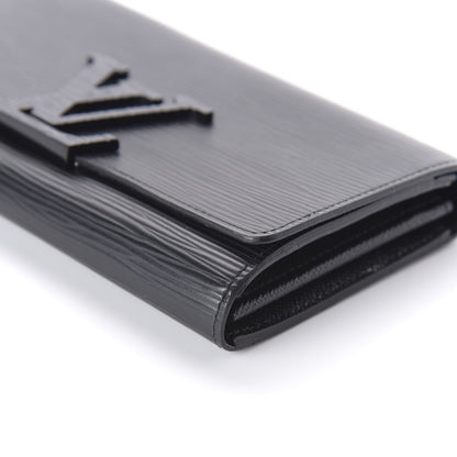 Louis Vuitton Epi Louise Wallet Black 7 of 9