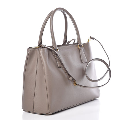 Prada Saffiano Lux Medium Tote Argilla 4 of 12