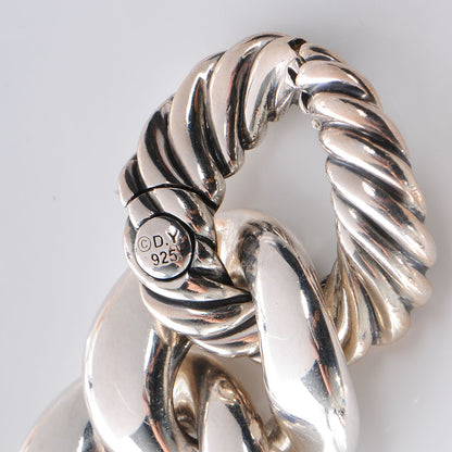 David Yurman Sterling Silver Cordelia Curb Link Bracelet 5 of 5