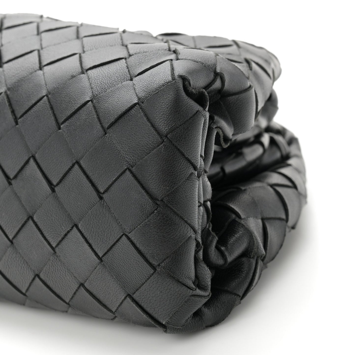 Nappa Intrecciato Teen Pouch Black