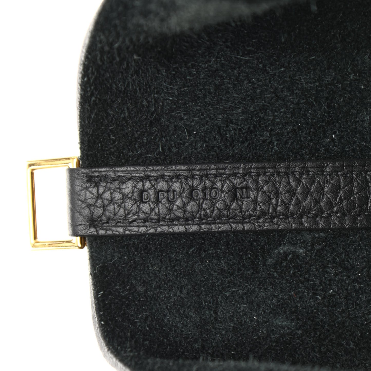 Taurillon Clemence Picotin Lock 22 MM Black