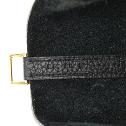 Hermes Taurillon Clemence Picotin Lock 22 MM Black 7 of 13