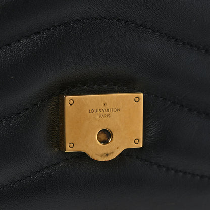 Louis Vuitton Calfskin LV New Wave Chain Bag Black 11 of 12