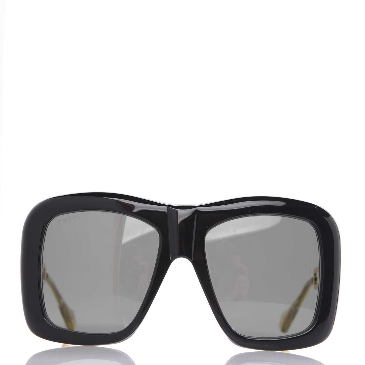 Oversize Square Frame GG0499S Sunglasses Black