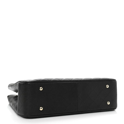 Chanel Caviar Quilted Large Shopping Tote Black 4 of 10