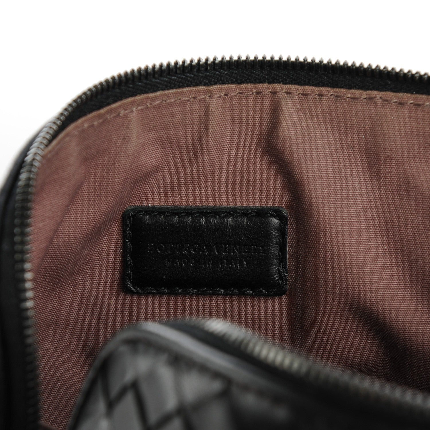 Bottega Veneta Nappa Intrecciato Cosmetic Case Nero Black 6 of 8