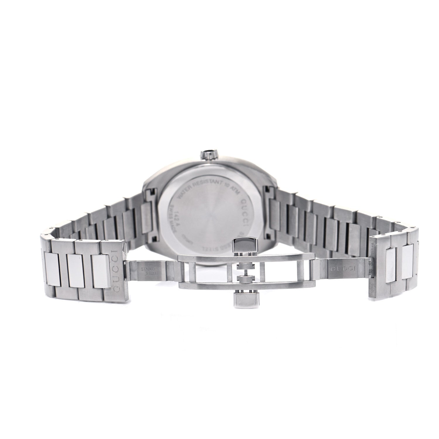 Gucci Stainless Steel 36mm G-Timeless Quartz Watch Black 5 of 6