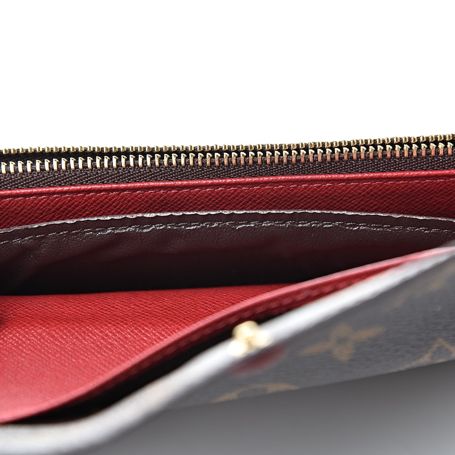Louis Vuitton Monogram Emilie Wallet Fuchsia 9 of 11