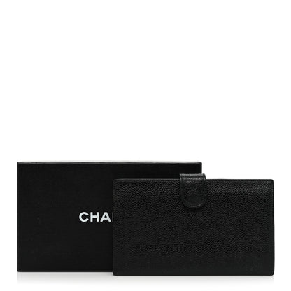 Chanel Caviar Timeless CC French Wallet Black 15 of 15