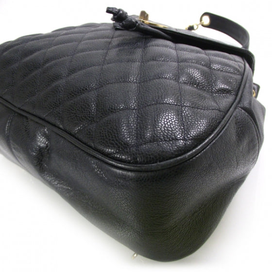 Chanel Caviar Quilted Backpack Black 6 of 13