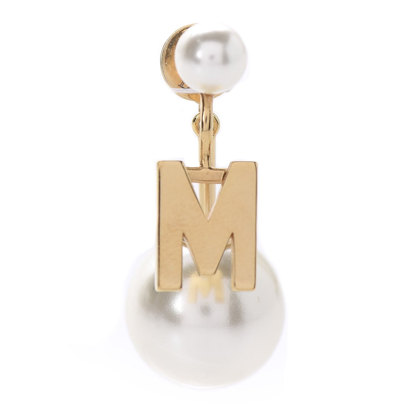 Pearl My ABCDior M Tribale Earring Gold
