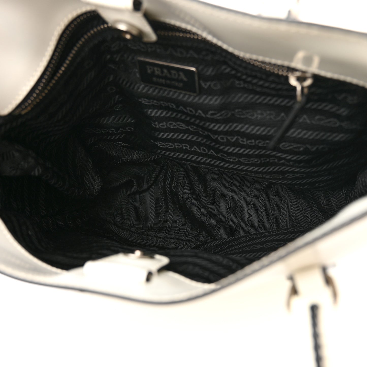 Spazzolato Tote White
