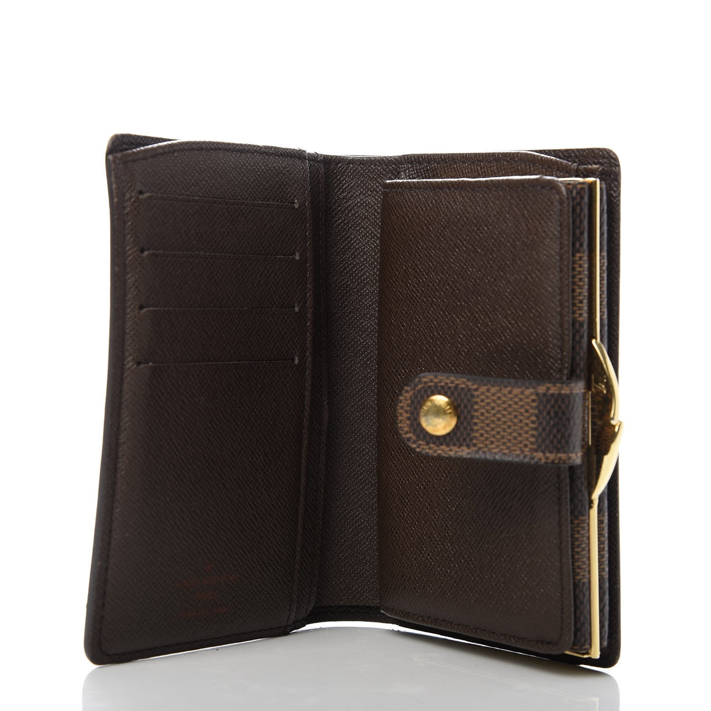 Damier Ebene French Purse Wallet
