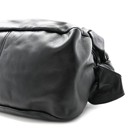 Versace Nappa Medusa Chain Shoulder Bag Black 9 of 9