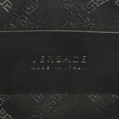 Versace Calfskin La Medusa Large Pouch Black 6 of 8