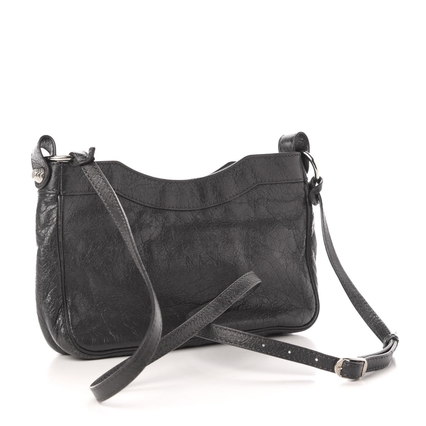 Agneau Giant 12 Silver Hardware Hip Gris Fossile