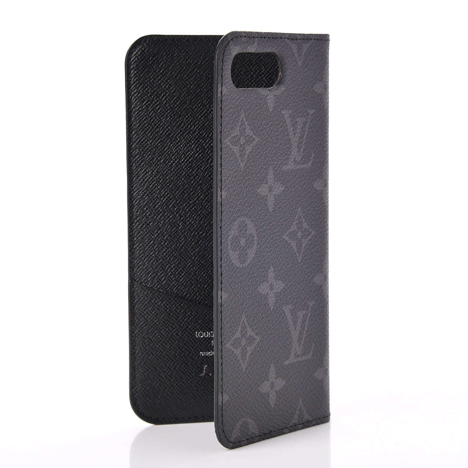 Louis Vuitton Monogram Eclipse iPhone 7 Plus Folio Case 3 of 7