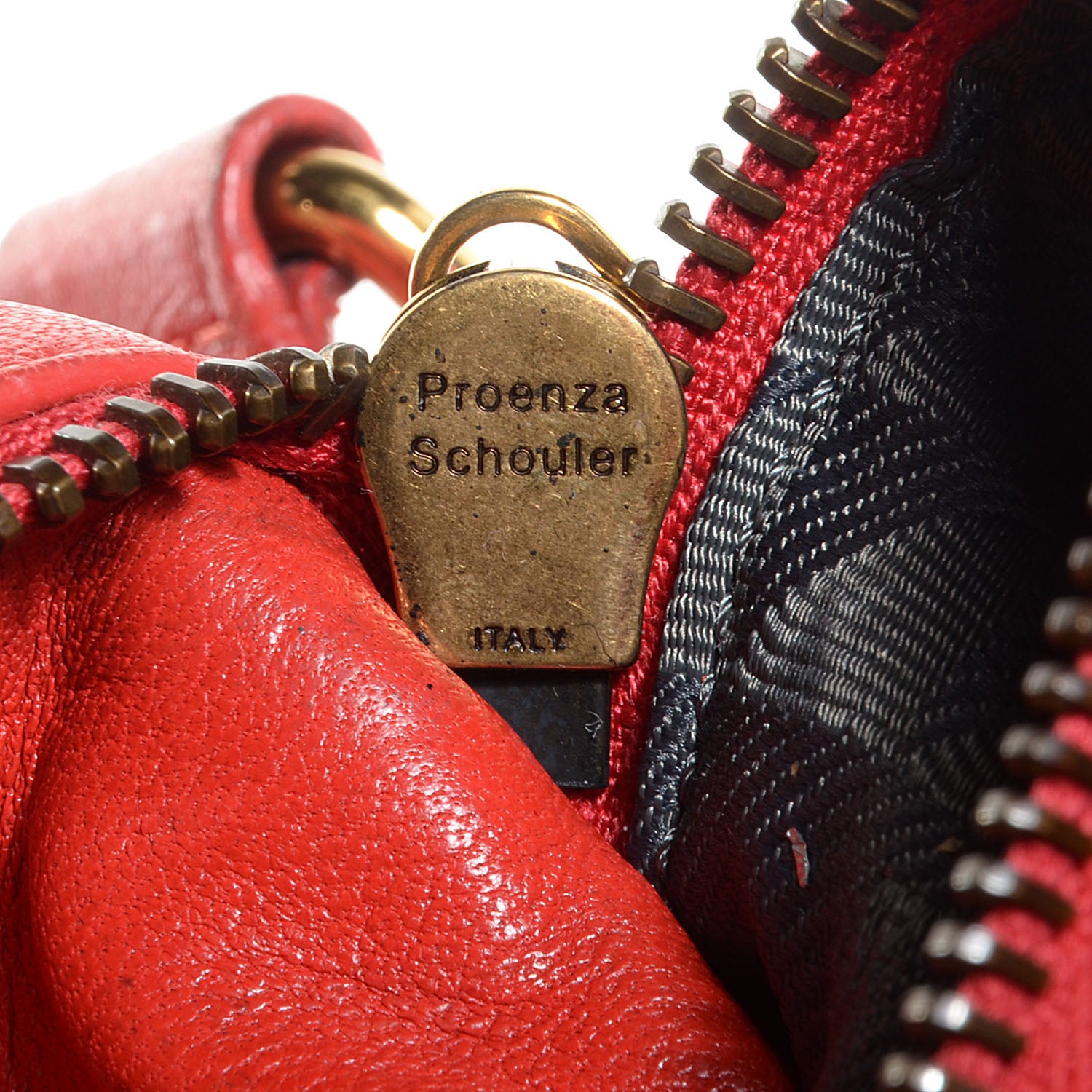 Proenza Schouler Lambskin Large PS1 Satchel Poppy 10 of 14