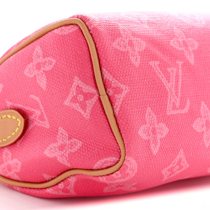 Louis Vuitton Monogram Origine Lin Nano Speedy Rose Ruban 8 of 9