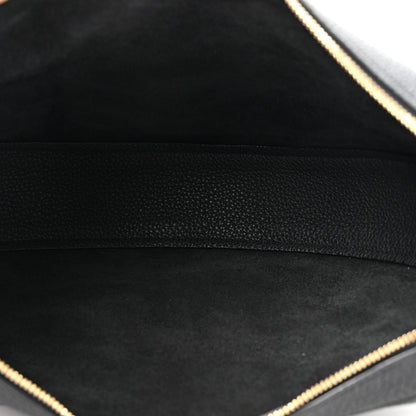 Khaite Pebbled Calfskin Augustina Hobo Black 5 of 9