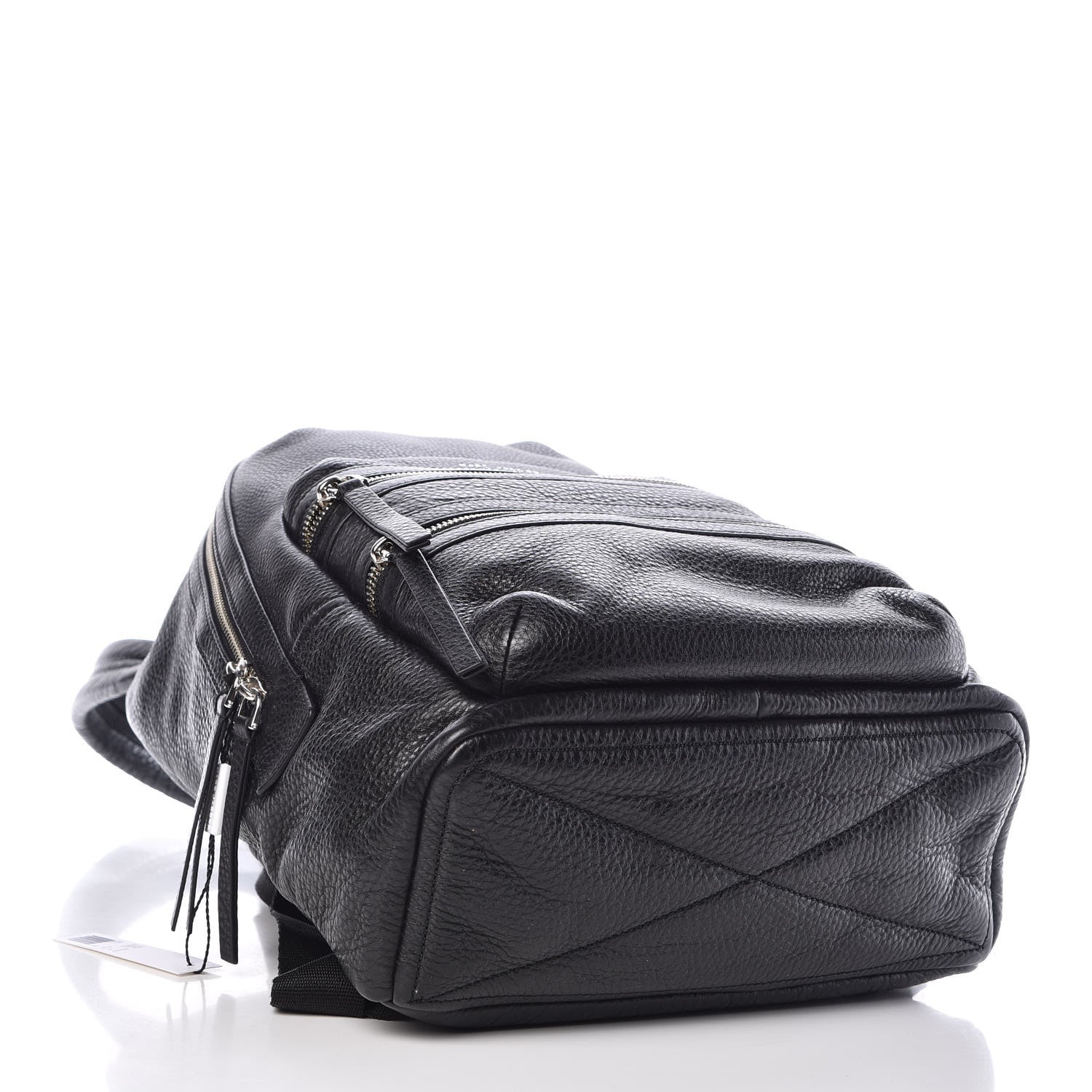 Marc Jacobs Pebbled Calfskin Biker Backpack Black 4 of 10