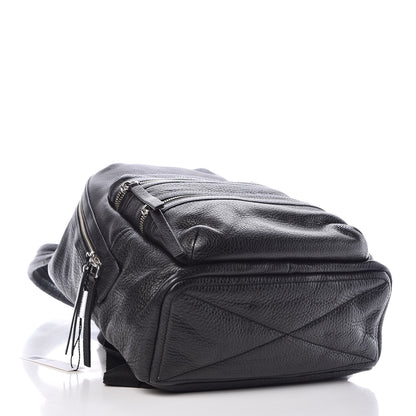Marc Jacobs Pebbled Calfskin Biker Backpack Black 4 of 10
