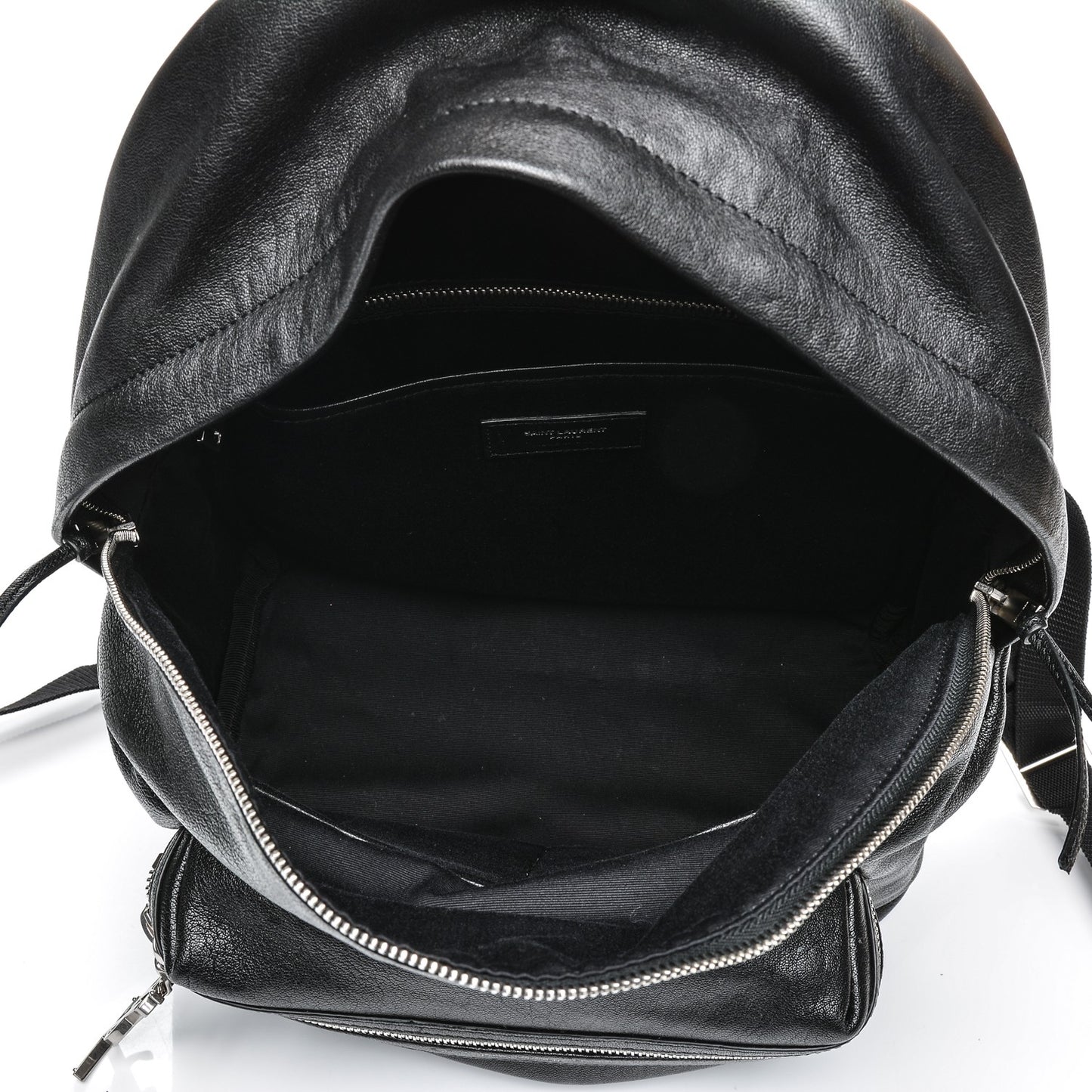 Lambskin Mini City Backpack Black