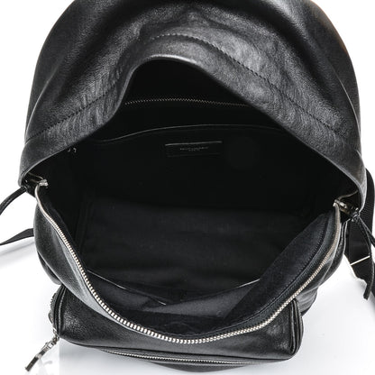 Saint Laurent Lambskin Mini City Backpack Black 5 of 8