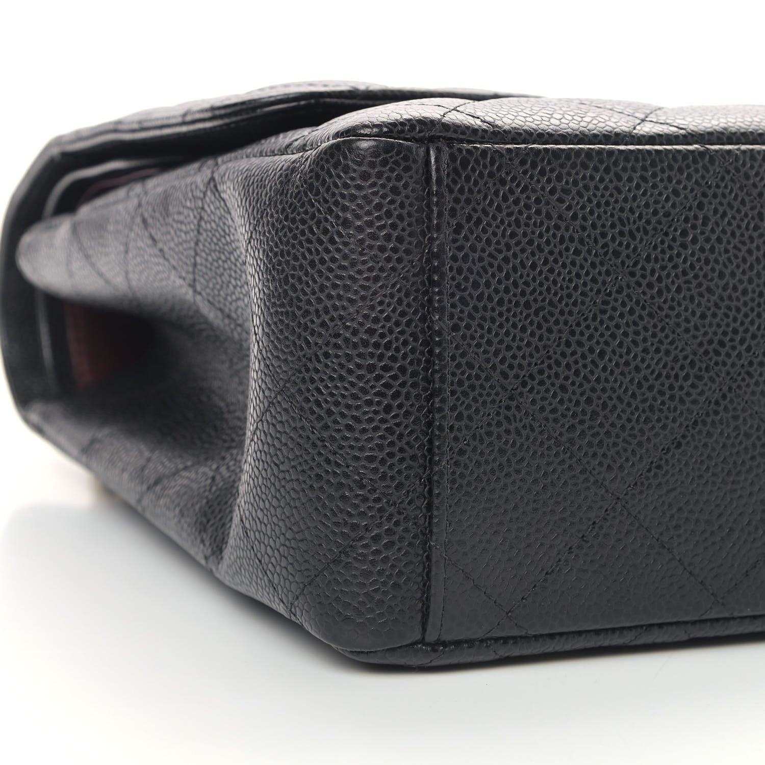 Chanel Caviar Quilted Maxi Double Flap Black 8 of 12