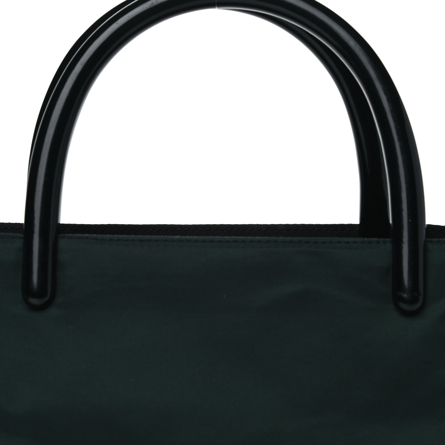Prada Nylon Tote Green 7 of 7